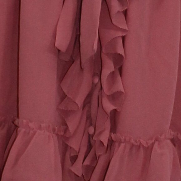 Victoria Secret Pink sleeveless button up polyester top size large - Picture 8 of 8